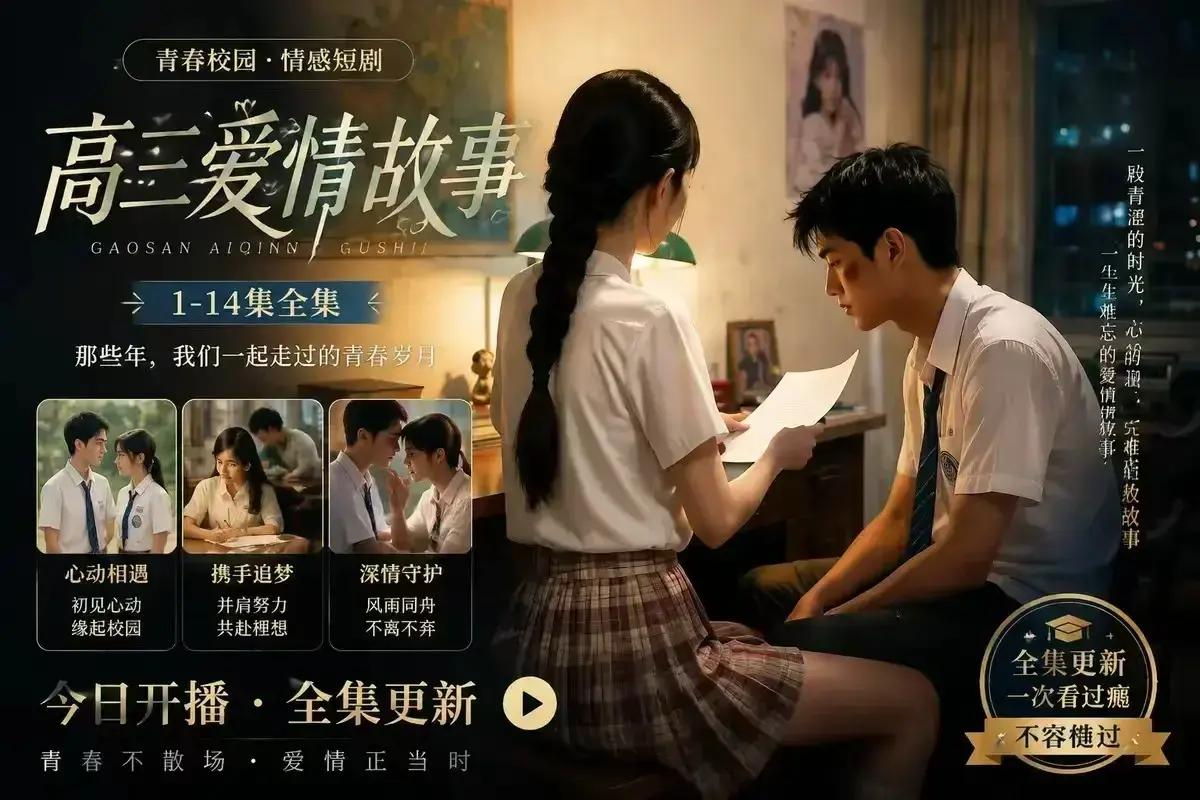《B中爱情故事》AI短剧未删减完整版4KHDR画质-误会篇全集在线观看-资源下载