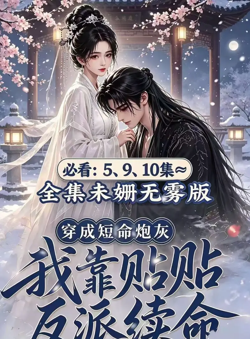 穿书炮灰抱对腿反派怀里好续命-AI漫剧黄果版《穿成短命炮灰，我靠贴贴反派续命》去雾版全集完整版免费在线观看